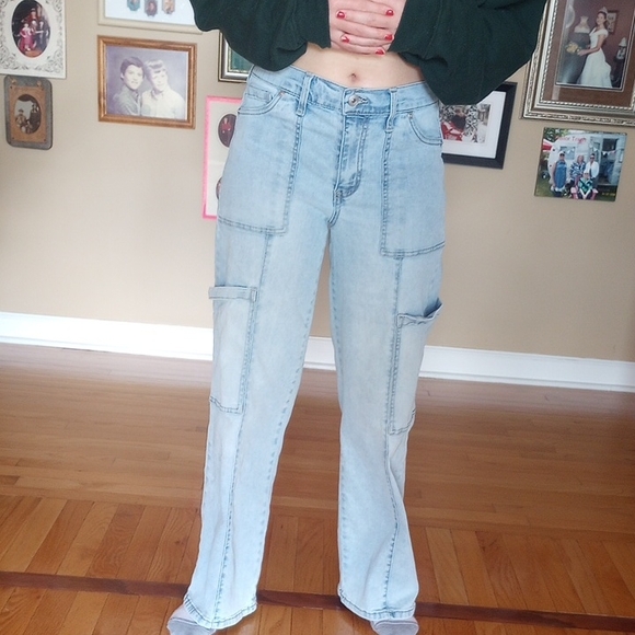 Re Generation Denim - Cargo Jeans Size 28